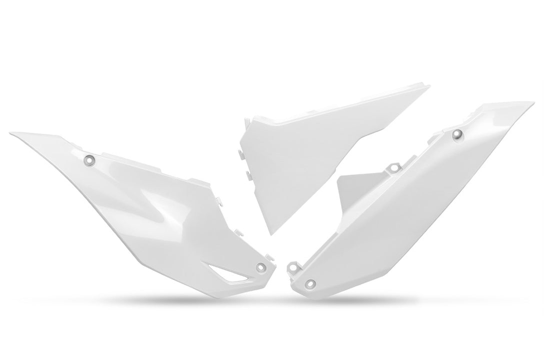 Rear side panels Kawasaki KX-F 450 24 color white