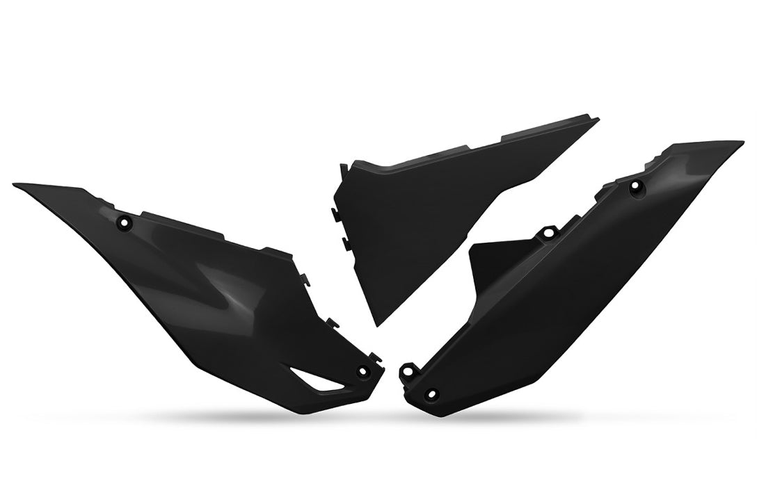 Rear side panels Kawasaki KX-F 450 24 color black
