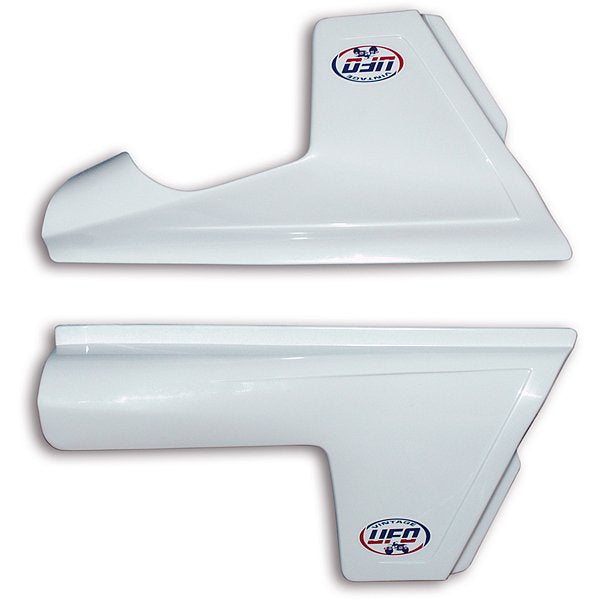 Rear side panels KTM 125/250/350/390/420/495 81-82 color white