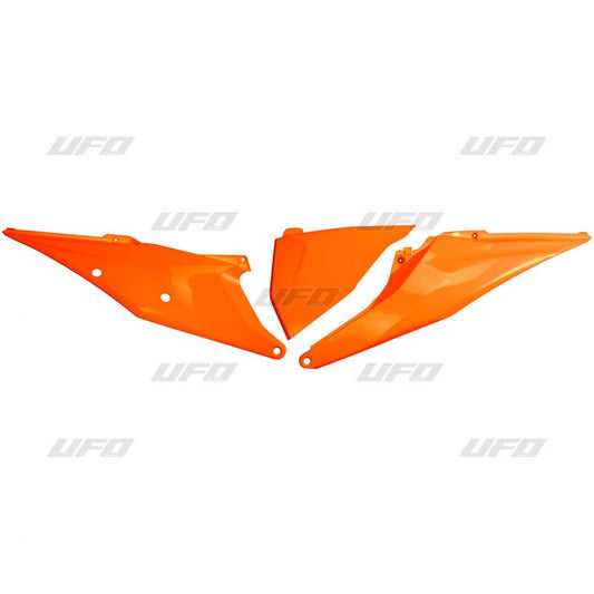 Rear side panels KTM SX/SX-F 125/150/250/350/450 19-22, EXC 125 20-21, EXC/EXC-F 150/250/300/350/450/500 TPI 20-23 with air filter cover color orange