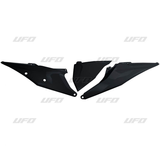 Rear side panels KTM SX/SX-F 125/150/250/350/450 19-22, EXC 125 20-21, EXC/EXC-F 150/250/300/350/450/500 TPI 20-23 with air filter cover color black