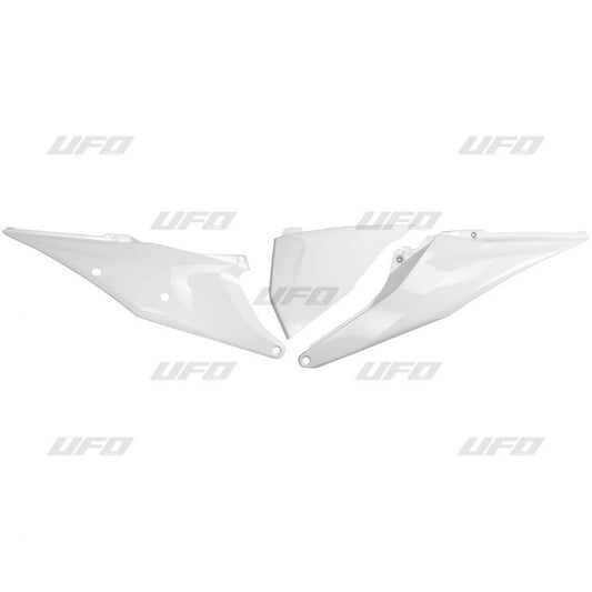 Rear side panels KTM SX/SX-F 125/150/250/350/450 19-22, EXC 125 20-21, EXC/EXC-F 150/250/300/350/450/500 TPI 20-23 with air filter cover color white