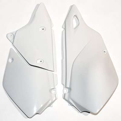 Rear side panels Suzuki DR-Z 400 E 00-24 color white