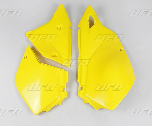 Rear side panels Suzuki DR-Z 400 E 00-24 color yellow