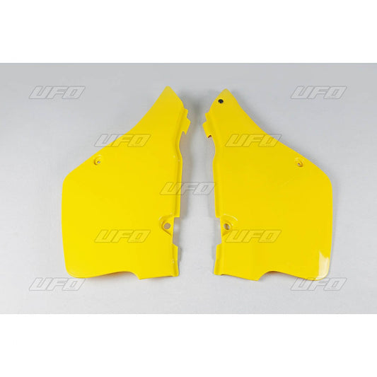 Rear side panels Suzuki RM 125 89-92 color yellow
