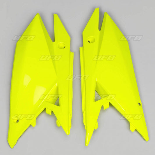 Rear side panels Suzuki RM-Z 250 19-23, RM-Z 450 18-23 color yellow fluo