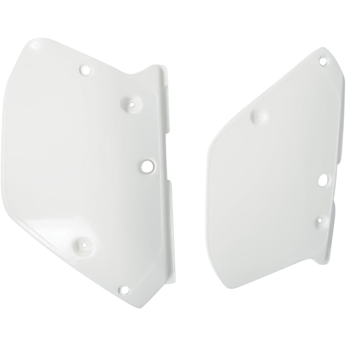 Rear side panels Yamaha YZ 125/250/360 89-90 color white