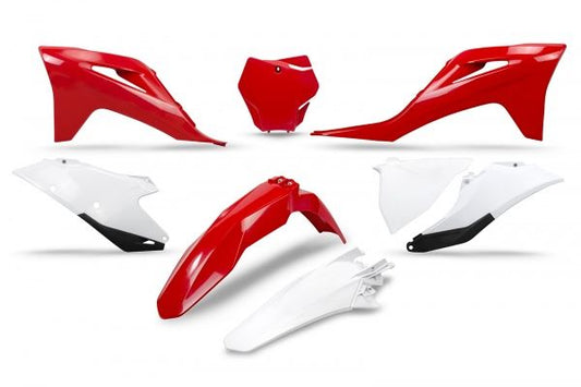 Plastics kit Gas Gas MC 125/250 21-23, EX 250/300 21-23, MC-F/EX-F 250/350/450 21-23 color OEM 21 (red/white)