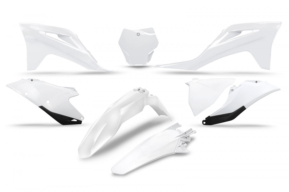 Plastics kit Gas Gas MC 125/250 21-23, EX 250/300 21-23, MC-F/EX-F 250/350/450 21-23 color white