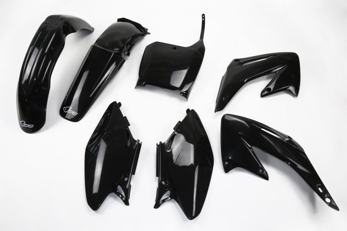 Plastics kit Honda CR 125/250 02-03 color black