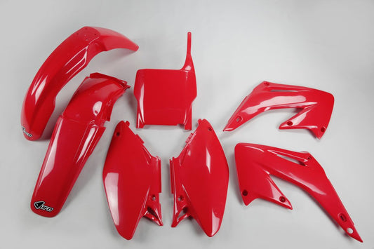 Plastics kit Honda CR 125/250 04-07 color red