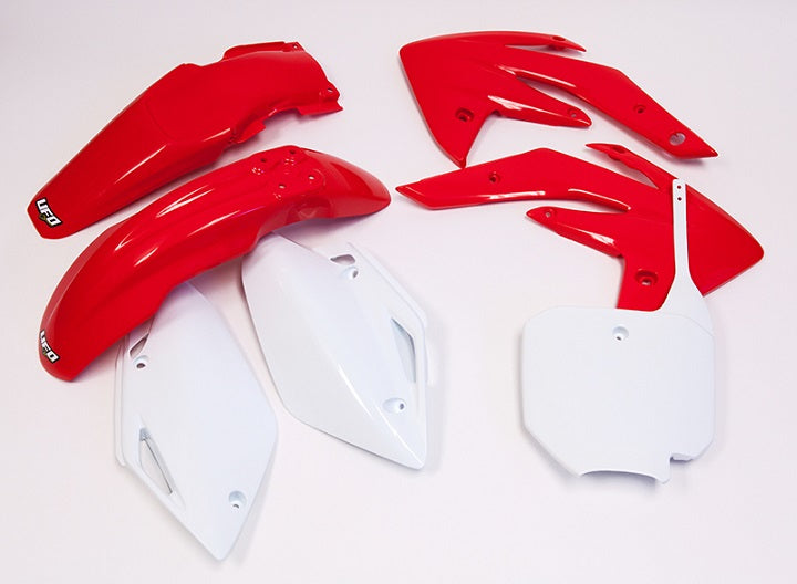 Plastics kit Honda CRF 150 07-17 color OEM (red/white) (HO111E999)