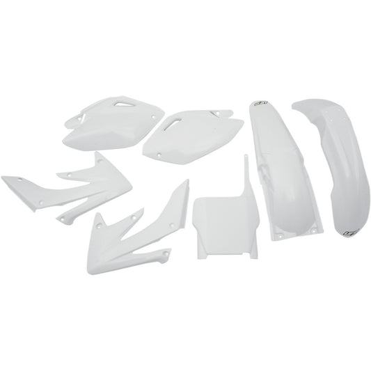 Plastics kit Honda CRF 250R 04-05 color white (HO104E041)