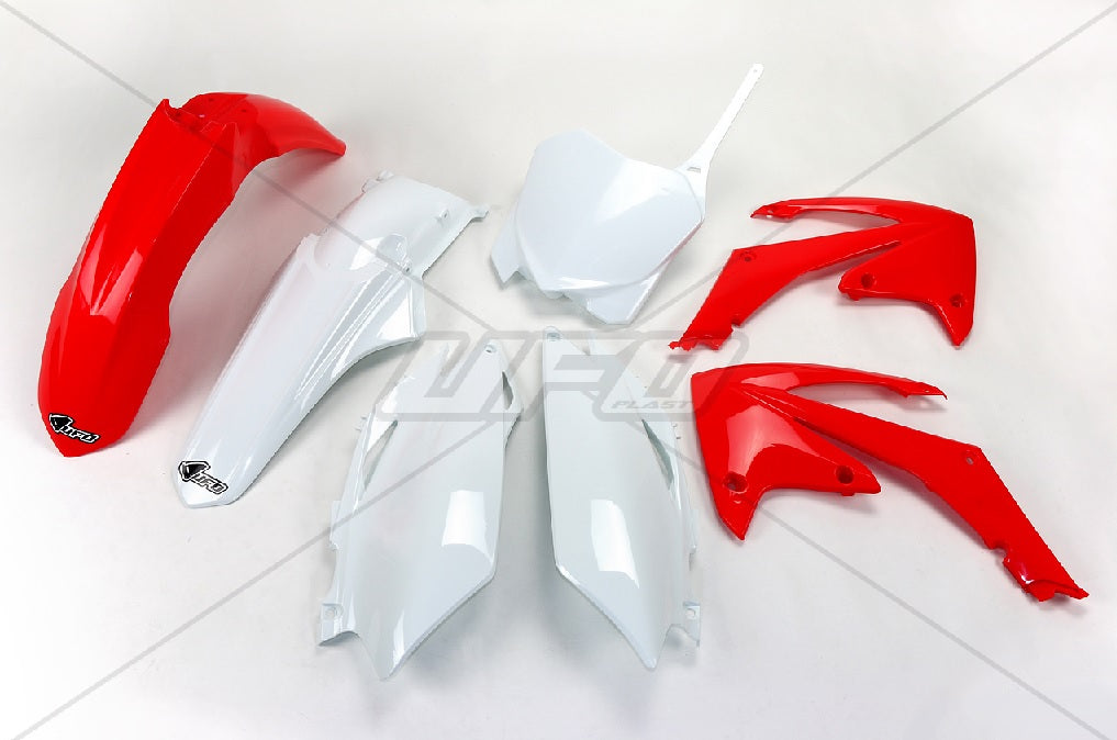 Plastics kit Honda CRF 250R 11-13, CRF 450R 11-12 color OEM (red/white) (HO115E999)