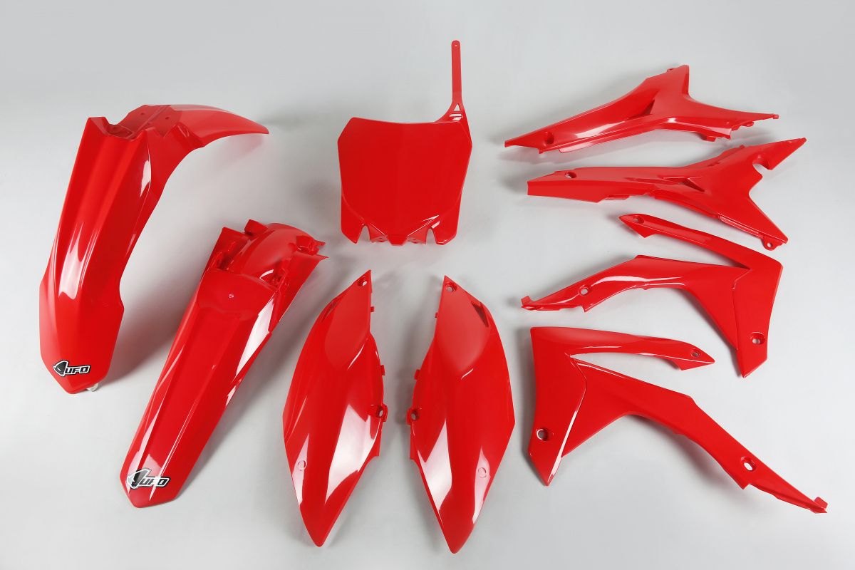 Plastics kit Honda CRF 250R 14-17, CRF 450R 13-16 with airbox covers color red