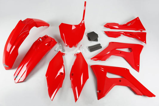 Plastics kit Honda CRF 250R 18-21, CRF 450R 17-20 with airbox covers color red