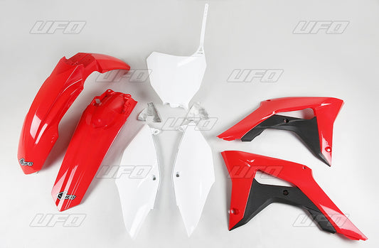 Plastics kit Honda CRF 250R 18-21, CRF 450R 17-20 color OEM (white/red) (HO119E999)