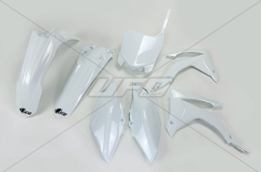 Plastics kit Honda CRF 450R 13-16, CRF 250R 14-17 color white (HO116E041)