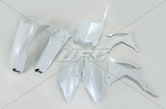 Plastics kit Honda CRF 450R 13-16, CRF 250R 14-17 color white (HO116E041)