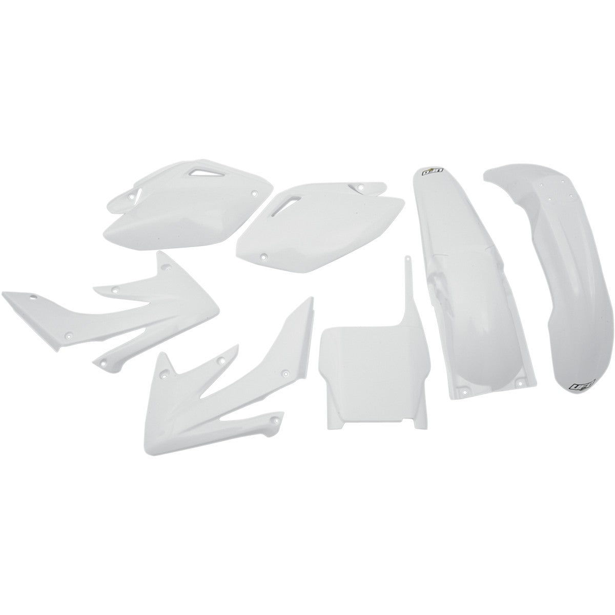 Plastics kit Honda CRF 450R 04 color white (HO107E041)