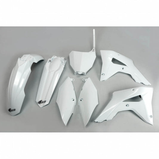 Plastics kit Honda CRF 250RX 19-21, CRF 450RX 17-20 color white (HO120E041)