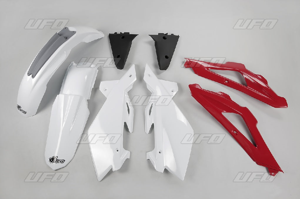 Plastics kit Husqvarna TC 4T 05-07 color OEM 07 (white/red/black) (HU606E999)