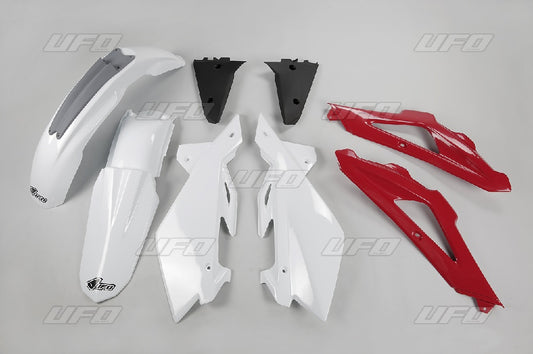 Plastics kit Husqvarna TC 4T 05-07 color OEM 07 (white/red/black) (HU606E999)