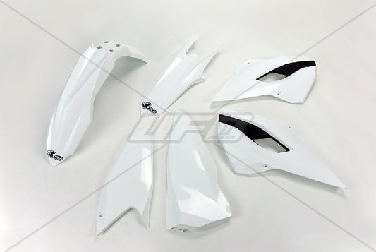 Plastics kit Husqvarna TE/FE 125/250/300/350/450 14 color OEM (white) (HU614E999)