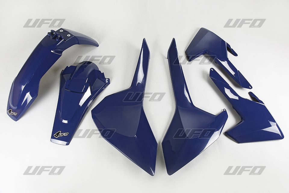 Plastics kit Husqvarna TE/TX 125/250/300 17-19, FE 250/350/450/501 17-19 color navy (HU618E087)