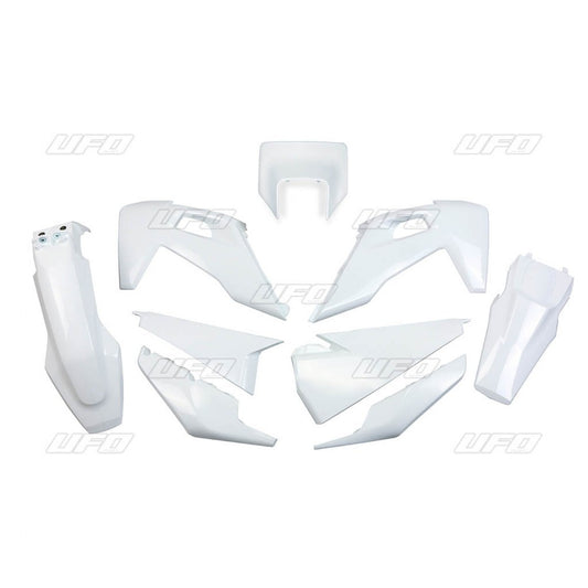 Plastics kit Husqvarna TE 150/250/300 20-23, FE 250/350/450/501 20-23 with headlight mask color white (HU623E041)