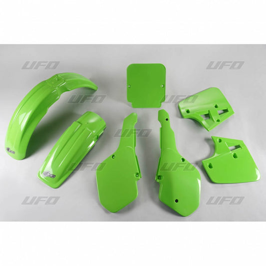 Plastics kit Kawasaki KX 250/500 87 color green (KA191E026)