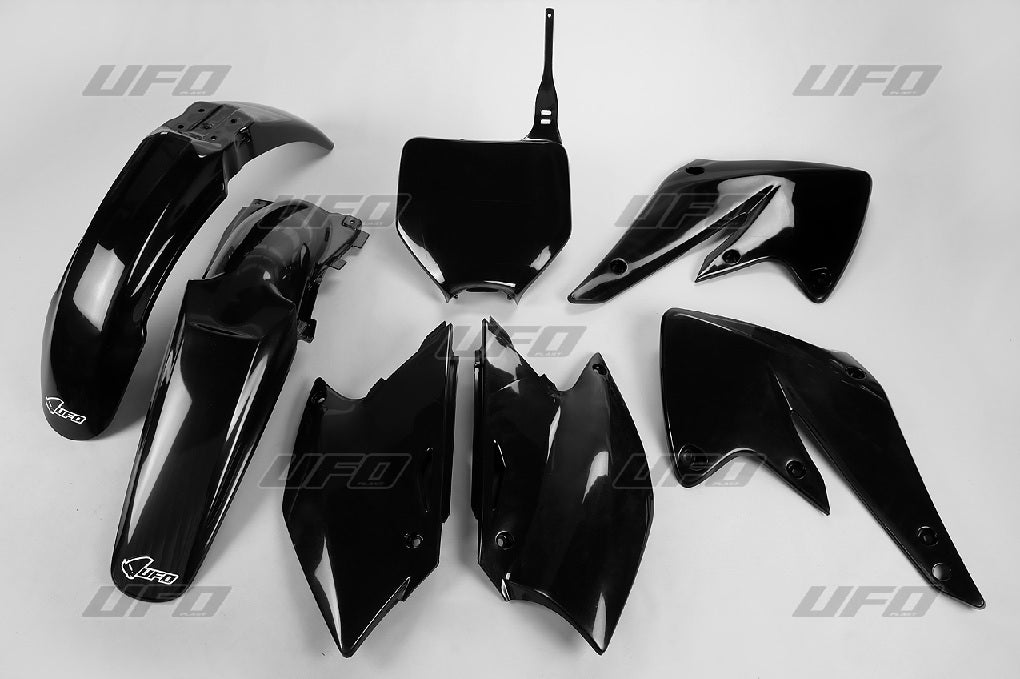 Plastics kit Kawasaki KXF 250 04-05 color black (KA203E001)