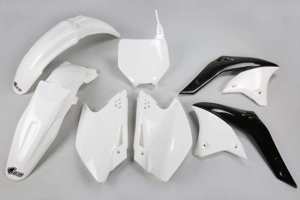 Plastics kit Kawasaki KXF 250 07 color white (KA208E047)