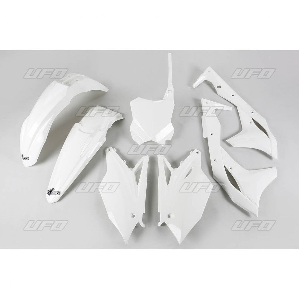 Plastics kit Kawasaki KXF 250 18-20 color white (KA225E047)