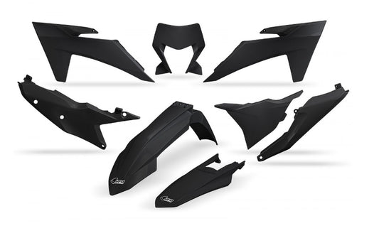 Plastics kit KTM EXC 150/250/300 TBI 24-25, EXC-F 250/350/450/500 24-25 color black