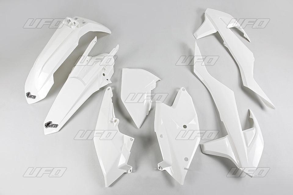 Plastics kit KTM EXC/EXC-F TPI 17-19 color white (KT518E047)