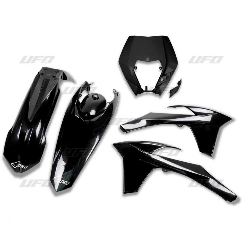 Plastics kit KTM EXC/EXC-F 12-13 color black (KT521E001)