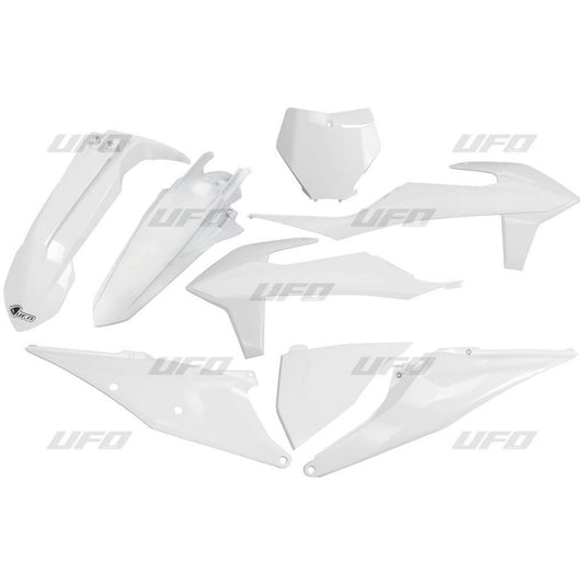 Plastics kit KTM SX 125/150/250 19-22, SX-F 250/350/450 19-22 color white (KT522E047)