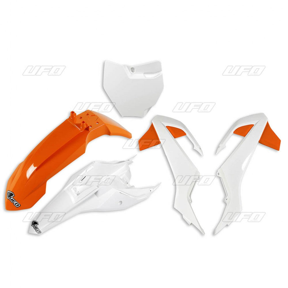 Plastics kit KTM SX 65 16-23 color OEM 19 (orange/white) (KT526E999W)
