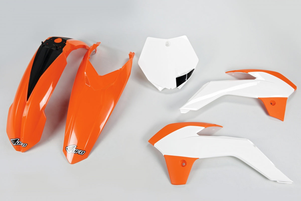 Plastics kit KTM SX 85 13-17 color OEM 15 (orange/white)
