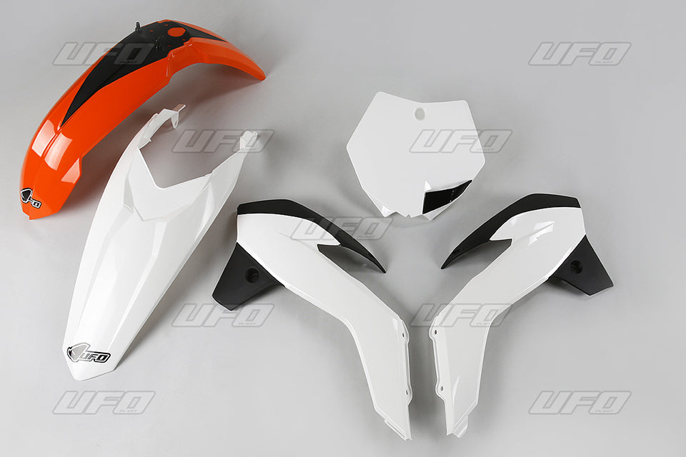 Plastics kit KTM SX 85 13-17 color OEM 17 (orange/white)