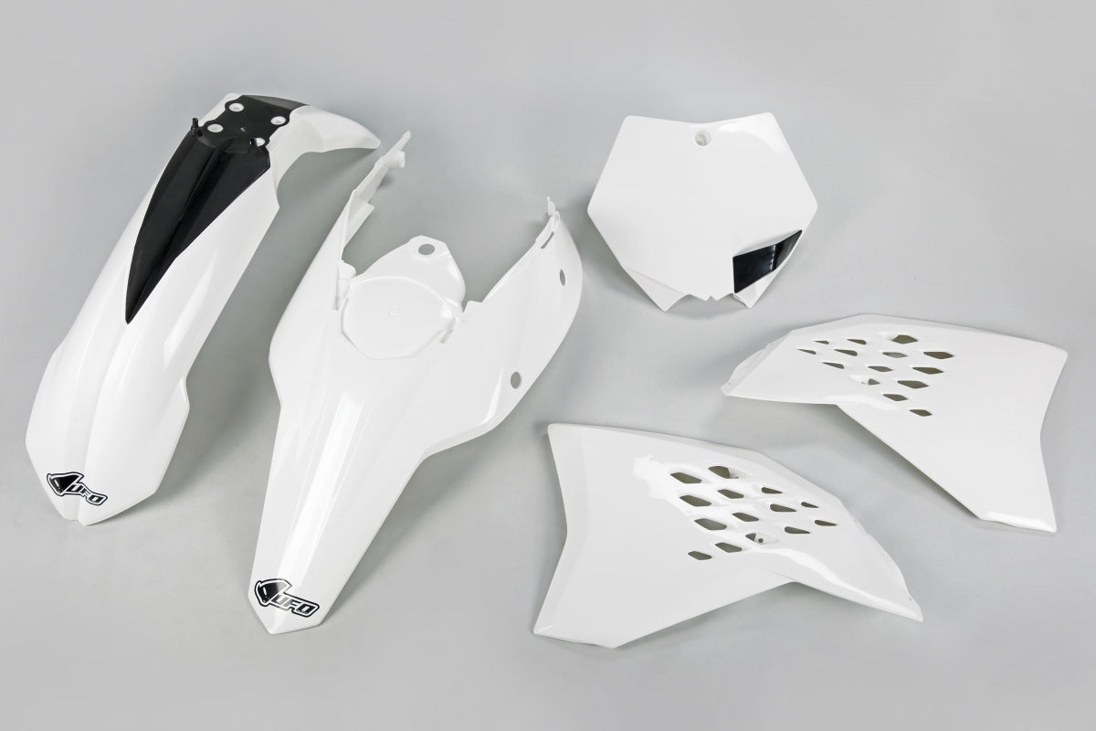 Plastics kit KTM SX/SXF 07-10 color white - replaces KTKIT507047