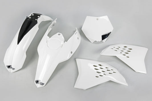 Plastics kit KTM SX/SXF 07-10 color white - replaces KTKIT507047