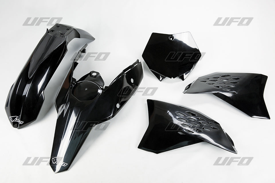 Plastics kit KTM SX/SXF 07-10 color black (KT506E001)