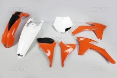 Plastics kit KTM SX/SXF 16-18 color OEM 17 (orange/white) (KT517E999X)