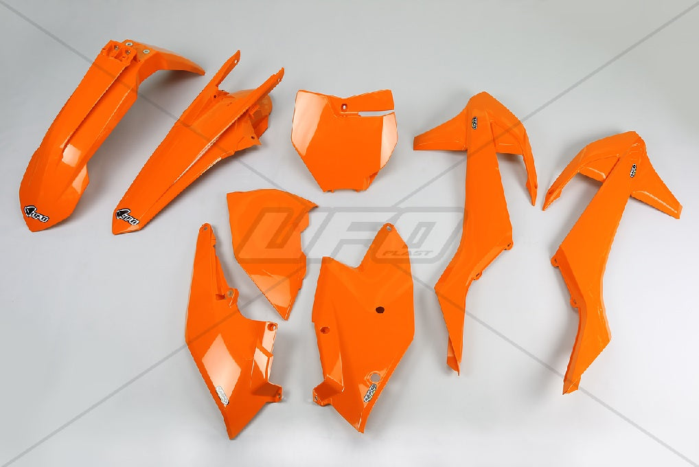 Plastics kit KTM SX/SXF 16-18 (except SX 250 16) color orange (KT517E127)