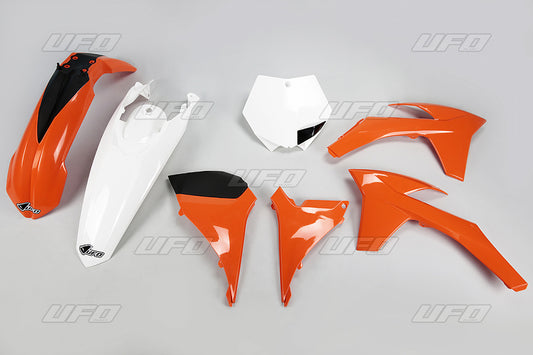 Plastics kit KTM SX-F 11-12, SX 12 color OEM (orange/white) (KT510E999)