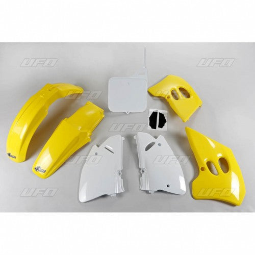Plastics kit Suzuki RM 125 94-95, RM 250 94-95 color OEM (yellow/white) (SU394E999)