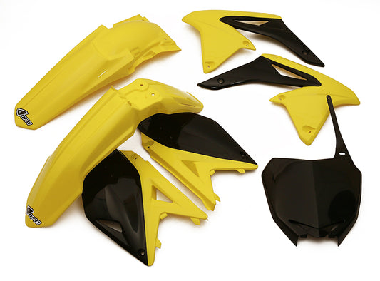 Plastics kit Suzuki RM-Z 250 10-18 color OEM 11-12 (yellow/black) (SU413E999)