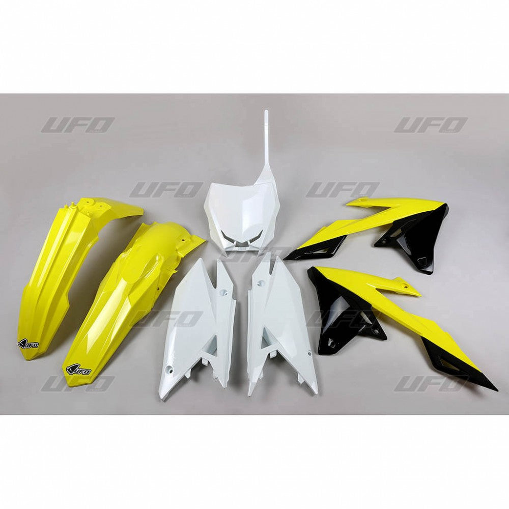 Plastics kit Suzuki RM-Z 250 19-25, RM-Z 450 18-25 color OEM (yellow/black) (SU418E999)